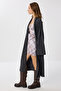 Long Soft Knitted Cardigan Lub0238 Anthracite - 4