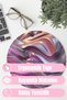 Patterned Melty No:4 Printed Round Gaming Mousepad - 3