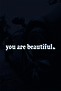 You Are Beautiful Mirror Sticker Auto Sticker Car Window Sticker - 2