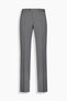 Classic Fit (4-Drop) Mono Collar Striped Gray Suit - 4