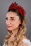 Aria Romantic Special Design Bridal Crown Henna and Wedding Hair Accessory - 3