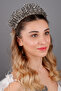 Valentina Special Design Bridal Crown Henna and Nikah Wedding Accessory - 4