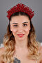 Aria Romantic Special Design Bridal Crown Henna and Wedding Hair Accessory - 5