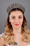 Valentina Special Design Bridal Crown Henna and Nikah Wedding Accessory - 2