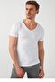 Tutku-Men's Athlete Deep V-Neck Undershirt 3-Pack - 2