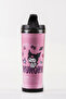 Kuromi Decorated Steel Mug Thermos - 360 ml |   Leak-Proof Lid, Steel Inner Bowl, 19 cm