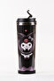 Kuromi Decorated Steel Mug Thermos - 360 ml |   Leak-Proof Lid, Steel Inner Bowl, 19 cm