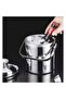 Ice cube container, capacity 1.3 l, Silver - 5