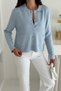 Polo Neck Pocket Detailed Knitwear Cardigan Aw25Hi0022 - 5