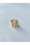 Steel Gold Horizon Ring - 4