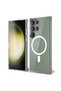 Sptrns Samsung Galaxy S23 Ultra Case Magneticsafe Transparent Silicone (112306) - Transparent - 2