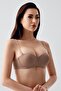 Unpadded Strapless Bra C17050 Capucino - 3