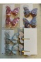 Glittery Butterfly Buckle Set of 2 – Silver, Pink, Purple, Gold Color Options” - 5