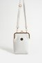 Flat Leather Women's Crossbody Bag (Phone Holder Wallet Bag) - 3