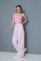 Women's Wide-Leg Poplin Trousers – Pocketed , Drawstring Waist , Eyelet Embroidery Detailed, Comfortable Fit 700-3757176 - 6