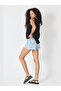 Women's Muslin Linen Sleeveless Back Buttoned Skirt Asymmetrical Blouse - 2