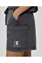 Icons Plush Wash Cargo Short Women's Gray Shorts - 118024-Vs517 - 5