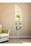 - Acrylic Leaf Mirror Wall Decor – Mounted Mirror – Modern Teardrop Leaf Design,