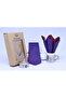 Woven Handkerchief Tie for Men Purple - 4