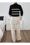 WOMEN'S BUTTONED KNITWEAR SET