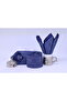 Woven Handkerchief Tie for Men Blue - 3
