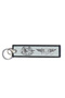 F16C Fighting Falcon Blue Eagle Embroidered Cloth Keychain, Domestic Production - 3
