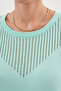 Washable 100% Cotton Knit T-Shirt - 8