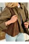 Oversize Crop Suede Coat - 4