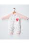 Hearted Baby Girl Jumpsuit - 2