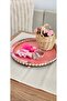 Handmade Natural Wooden Beaded – 25 cm Makeup-Bathroom Organizer-Presentation Tray - 2