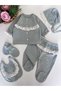 100% Cotton Baby Girl Newborn 5-Piece Hospital Take-Home / Bodysuit Set / Mevlit Outfit - 2