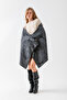 Leaf Pattern Shoulder Wrap, Stylish Comfortable Shoulder Wrap Suitable for Dual Use, Knitwear Shoulder Wrap, Shoulder Wrap - 6