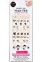Magic Pick Nail Art Stickers – Glow-in-the-Dark Cats & Bats | 75+ Stickers + 2 Tools Included