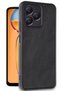 Msa-Shop Realme Note 50 4g Case Aras Leather Cover - Black - 2