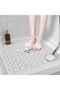 Shower Cabin Bath Mat with Suction Cups for Bath and Shower, Bathtub Mat 54X54Cm S-149 - 3