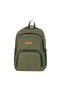 Canvas Fabric Daily, Travel and School Backpack Green - 2