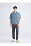 Comfortable Fit Gabardine Men's Trousers