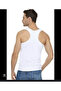 Tutku-Elit Men's White Sports Singlet - 2