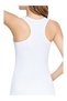 Tutku-Women's White Sports Tank Top - 2