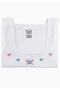 Tutku-Kız Çocuk White 100% Cotton Strappy Undershirt New Season (1 Piece Economical) - 2