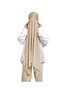 Instant Hijab for Women with Under Scarf Tube Cap Turban Wrap- Beige - 2