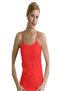Pack of 5 100% Cotton 100% Cotton Colored Rope Suspender Undershirt Red - 2