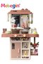 42 Pcs Pretend Kitchen Toy Set with Accessories, Kitchen Play Set Toy with Realistic Light Sound Ste