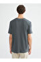 Crew Neck Printed Combed Cotton Men's T-Shirt - 4