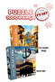 2 Pcs 1000 Piece Puzzle- Old Istanbul Street and Holy Kaaba