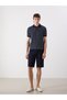 Esvab • Modern & Distinctive Devrik Roba Collar Striped Men's Knitwear T-Shirt - 3