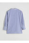 Lcw Modest Navy Blue Tie-Waist Women's Shirt Tunic - 6