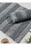 Softura Cotton Bath Mat Set (60X100)(50X60) Gray-**1 - 3