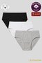 Men's Classic Cotton Slip Underwear 3-Pack – Mixed Color |   Asorti K0037