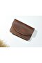 Genuine Leather Accordion Style Wallet for Women and Men – Multi-Compartment, Zippered, Card Holder Organizer